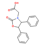 2-((4S,5R)-2-Oxo-4,5-diphenyloxazolidin-3-yl)acetic acid