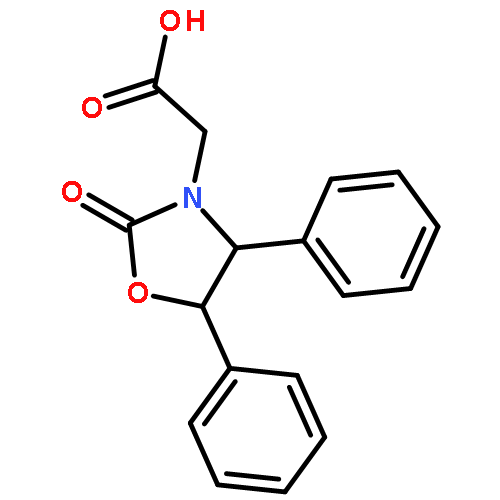 2-((4S,5R)-2-Oxo-4,5-diphenyloxazolidin-3-yl)acetic acid