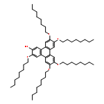 2-Triphenylenol, 3,6,7,10,11-pentakis(octyloxy)-