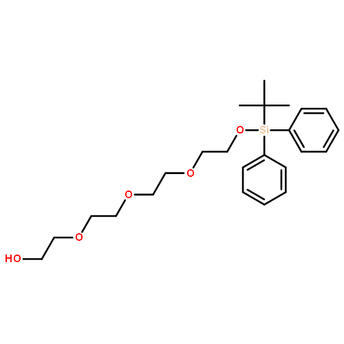 4,7,10,13-Tetraoxa-3-silapentadecan-15-ol, 2,2-dimethyl-3,3-diphenyl-