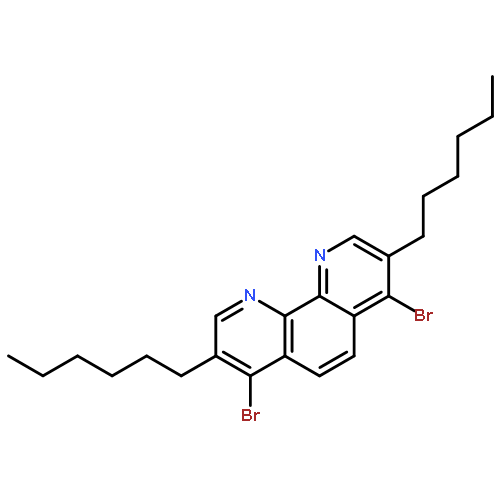 1,10-Phenanthroline, 4,7-dibromo-3,8-dihexyl-