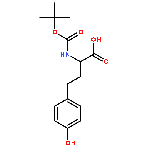 (S)-2-((tert-Butoxycarbonyl)amino)-4-(4-hydroxyphenyl)butanoic acid