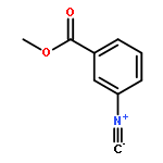 Benzoic acid, 3-isocyano-, methyl ester (9CI)