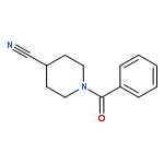 4-Piperidinecarbonitrile, 1-benzoyl-