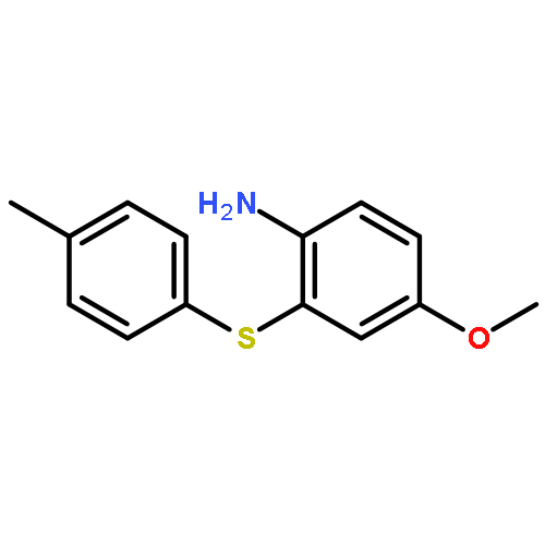 Benzenamine, 4-methoxy-2-[(4-methylphenyl)thio]-