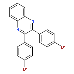 Quinoxaline, 2,3-bis(4-bromophenyl)-