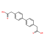 2-[4-[4-(carboxymethyl)phenyl]phenyl]acetic Acid