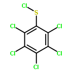 1,2,3,4,5-pentachloro-6-(chlorosulfanyl)benzene