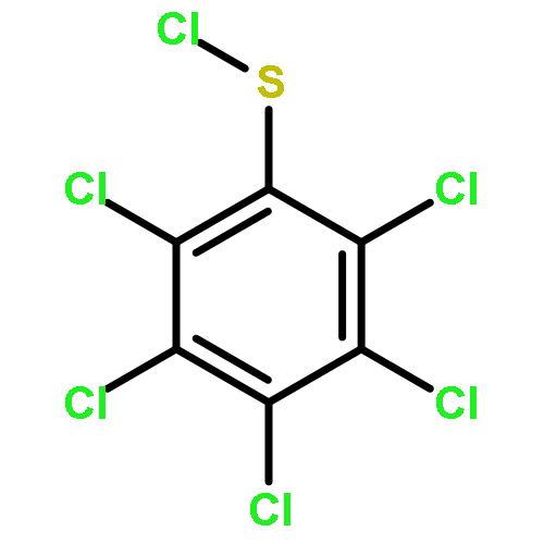 1,2,3,4,5-pentachloro-6-(chlorosulfanyl)benzene