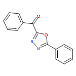 Methanone, phenyl(5-phenyl-1,3,4-oxadiazol-2-yl)-