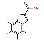 4,5,6,7-tetrafluoro-1-benzothiophene-2-carboxylic acid