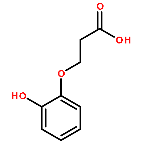 Propanoic acid, 3-(2-hydroxyphenoxy)-