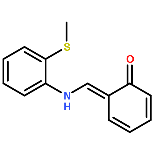 6-({[2-(methylsulfanyl)phenyl]amino}methylidene)cyclohexa-2,4-dien-1-one