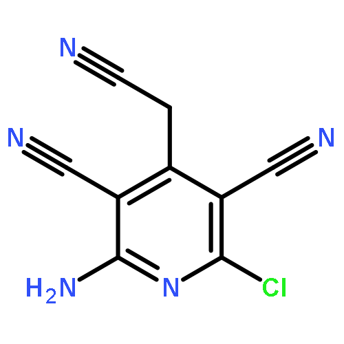 3,5-Pyridinedicarbonitrile,2-amino-6-chloro-4-(cyanomethyl)-