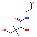 Butanamide, 2,4-dihydroxy-N-(2-hydroxyethyl)-3,3-dimethyl-, (2R)-