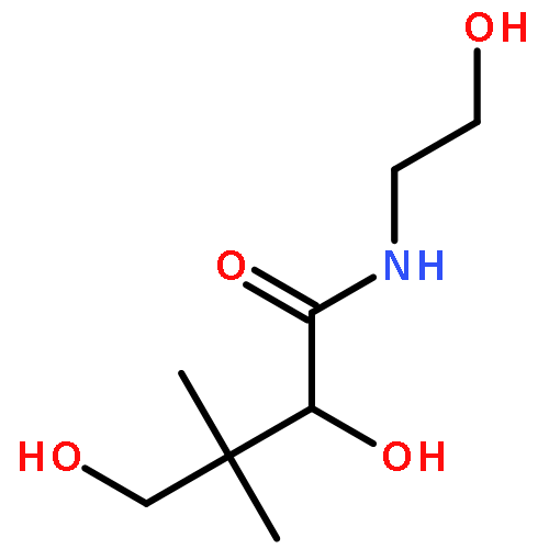 Butanamide, 2,4-dihydroxy-N-(2-hydroxyethyl)-3,3-dimethyl-, (2R)-