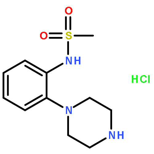 N-(2-(Piperazin-1-yl)phenyl)methanesulfonamide hydrochloride