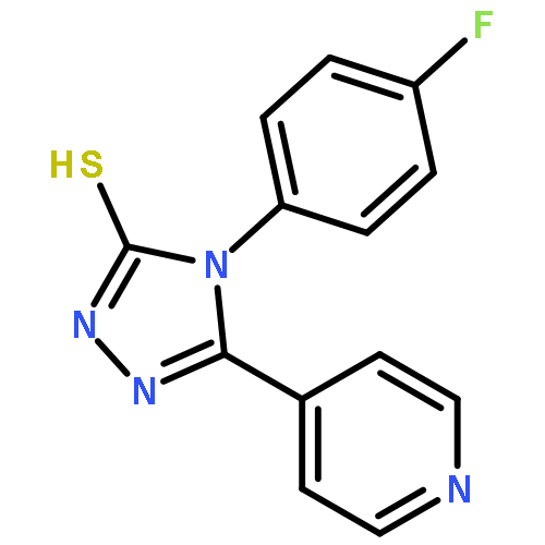 4-(4-Fluoro-phenyl)-5-pyridin-4-yl-4H-[1,2,4]triazole-3-thiol