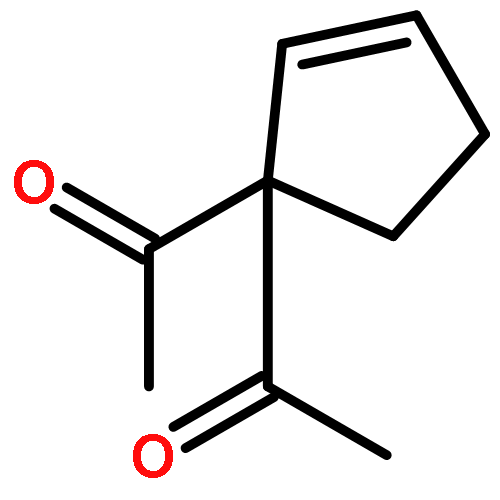 Ethanone, 1,1-(2-cyclopenten-1-ylidene)bis- (9CI)