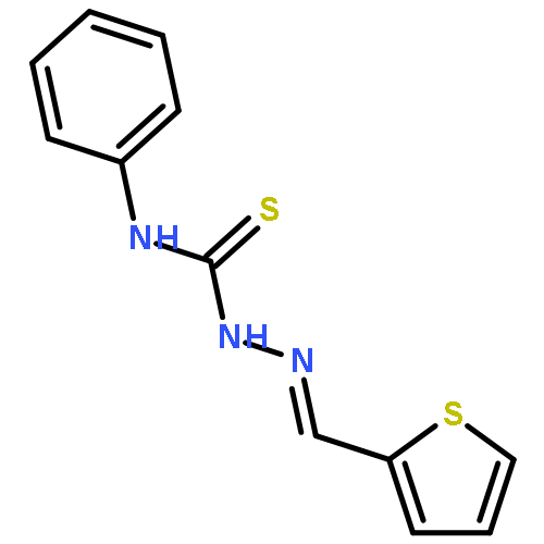 HYDRAZINECARBOTHIOAMIDE, N-PHENYL-2-(2-THIENYLMETHYLENE)-, (E)-