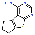 2,3-Dihydro-1H-8-thia-5,7-diaza-cyclopenta[a]inden-4-ylamine