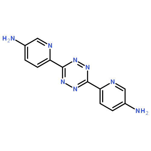 3-Pyridinamine, 6,6'-(1,2,4,5-tetrazine-3,6-diyl)bis-