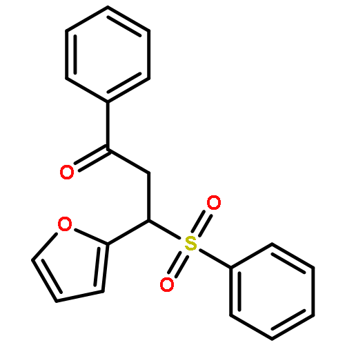 3-(2-furyl)-1-phenyl-3-(phenylsulfonyl)-1-propanone