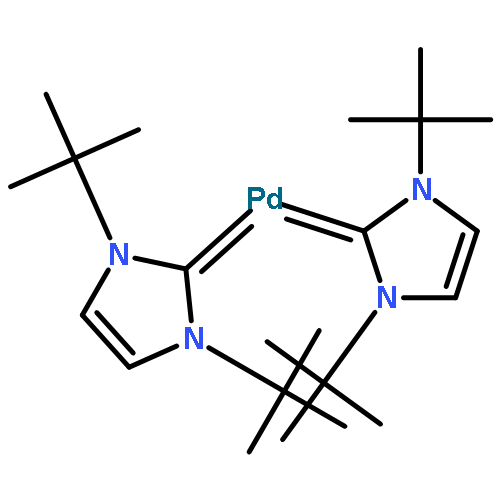 Palladium,bis[1,3-bis(1,1-dimethylethyl)-1,3-dihydro-2H-imidazol-2-ylidene]-