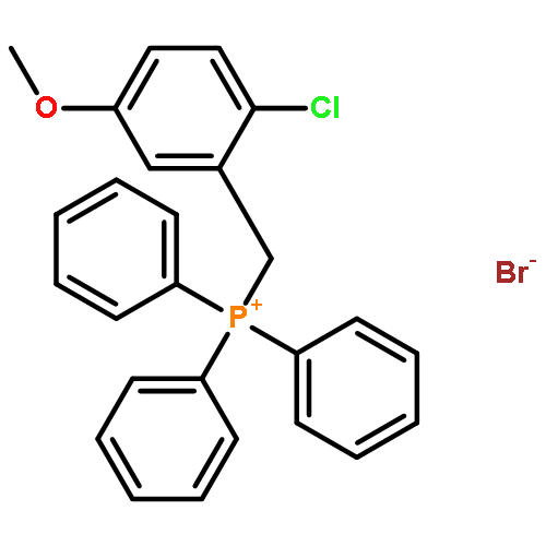 Phosphonium, [(2-chloro-5-methoxyphenyl)methyl]triphenyl-, bromide