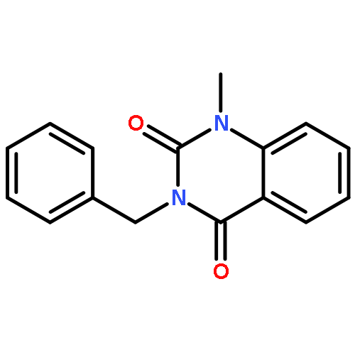 2,4(1H,3H)-Quinazolinedione, 1-methyl-3-(phenylmethyl)-