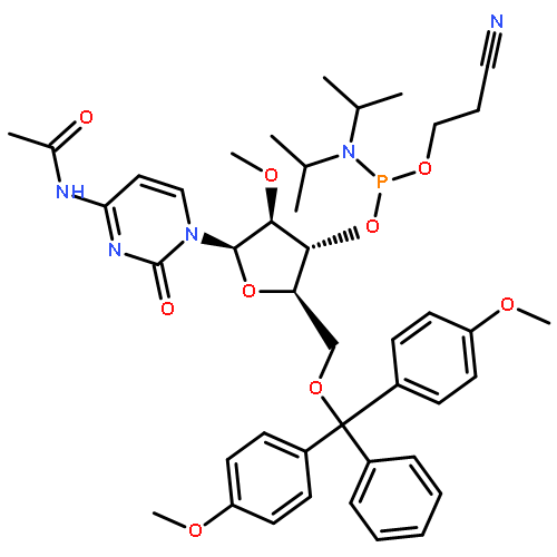 N-Acetyl-5'-O-(4,4-dimethoxytrityl)-2'-O-methylcytidine-3'-(2-cyanoethyl-N,N-diisopropyl)phosphoramidite