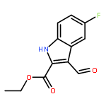 Ethyl 5-fluoro-3-formyl-1h-indole-2-carboxylate