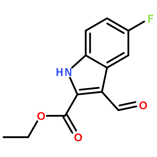 Ethyl 5-fluoro-3-formyl-1h-indole-2-carboxylate