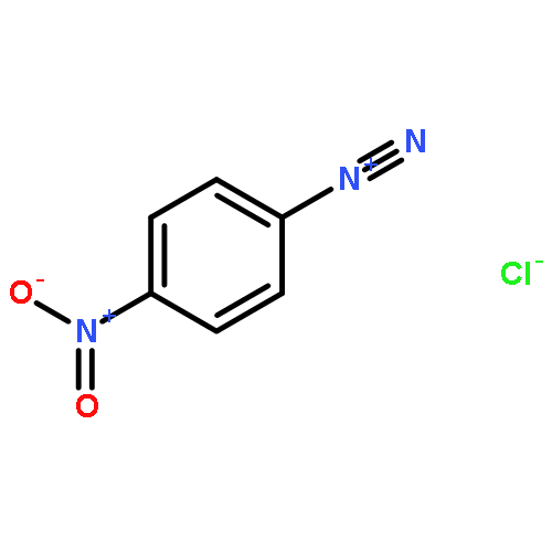 Benzenediazonium,4-nitro-, chloride (1:1)