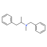 Benzeneethanamine, N,a-dimethyl-N-(phenylmethyl)-