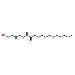 Dodecanamide,N-[2-[(2-hydroxyethyl)amino]ethyl]-