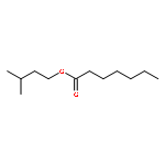 Heptanoic acid,3-methylbutyl ester