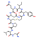 Glycinamide,N-(3-mercapto-1-oxopropyl)-L-tyrosyl-L-isoleucyl-L-glutaminyl-L-asparaginyl-L-cysteinyl-L-prolyl-L-leucyl-,cyclic (1®5)-disulfide