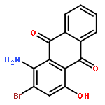 1-Amino-2-bromo-4-hydroxyanthracene-9,10-dione