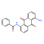 N-(5-amino-9,10-dihydro-9,10-dioxo-1-anthryl)benzamide