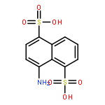 1,5-Naphthalenedisulfonicacid, 4-amino-