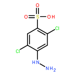 Benzenesulfonic acid,2,5-dichloro-4-hydrazinyl-