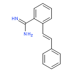 2-(2-phenylethenyl)benzenecarboximidamide