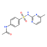 Acetamide,N-[4-[[(4-methyl-2-pyrimidinyl)amino]sulfonyl]phenyl]-