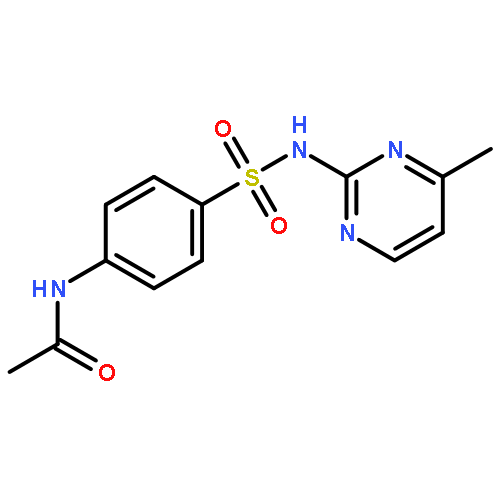 Acetamide,N-[4-[[(4-methyl-2-pyrimidinyl)amino]sulfonyl]phenyl]-