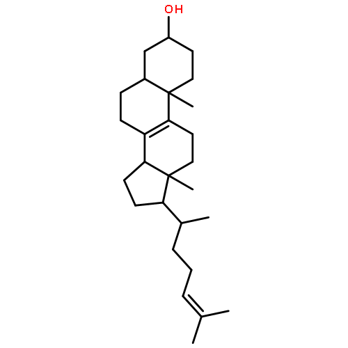 Cholesta-8,24-dien-3-ol,(3b,5a)-