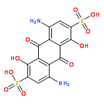 2,6-Anthracenedisulfonicacid, 4,8-diamino-9,10-dihydro-1,5-dihydroxy-9,10-dioxo-