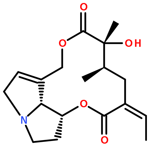 [1,6]Dioxacyclododecino[2,3,4-gh]pyrrolizine-2,7-dione,3-ethylidene-3,4,5,6,9,11,13,14,14a,14b-decahydro-6-hydroxy-5,6-dimethyl-,(3Z,5R,6R,14aR,14bR)-