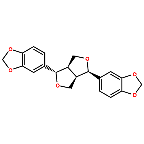 1,3-Benzodioxole,5,5'-(tetrahydro-1H,3H-furo[3,4-c]furan-1,4-diyl)bis-, (1R,3aR,4S,6aR)-