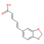 5-(3,4-METHYLENEDIOXYPHENYL)-2,4-PENTADIENOIC ACID